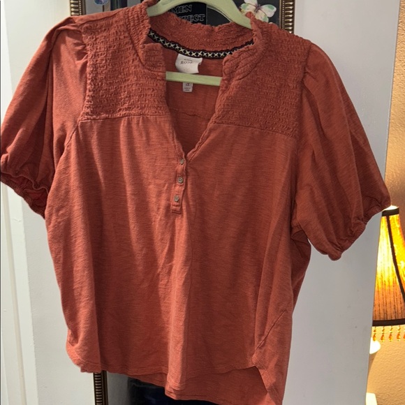 Women's Rust Top - Picture 2 of 4